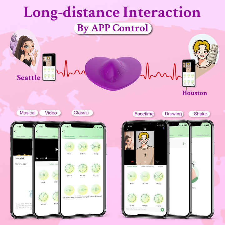 Auflege Panty Vibrator Slip App Smartphone GM-415