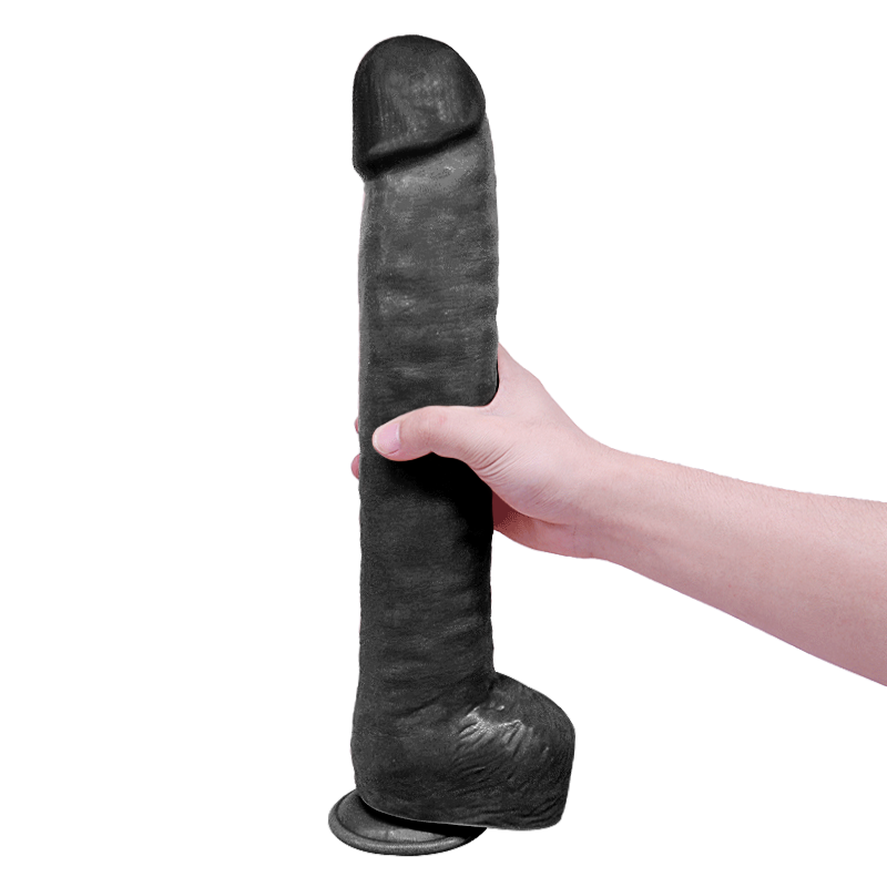 Marielove realistic 41cm suction cup dildo with balls