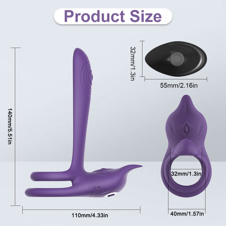 Cock Penis Hoden Ring App Remote GM-274