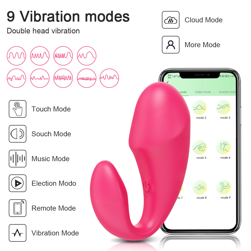 Doppelkopf-Vibrator mit Vibrationsmodi