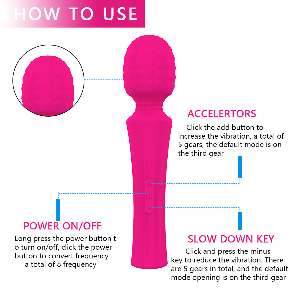 Vibrator Stimulation Clitoris Vagina GM-015