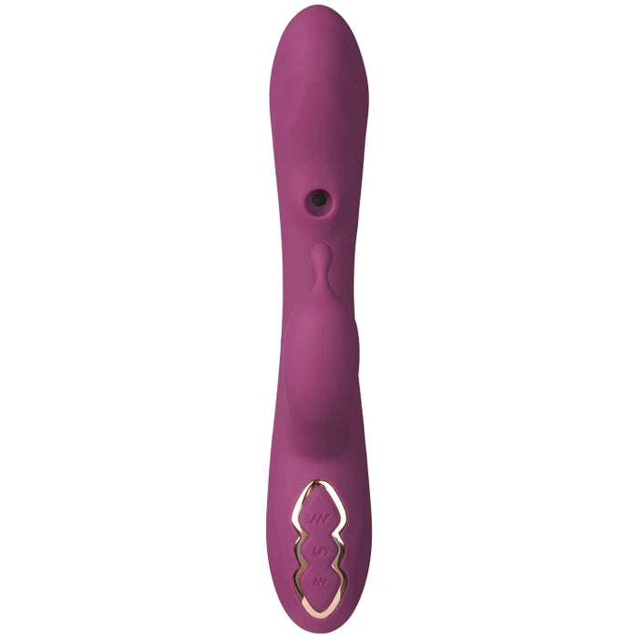 Lila Vibrator mit Bedienelementen