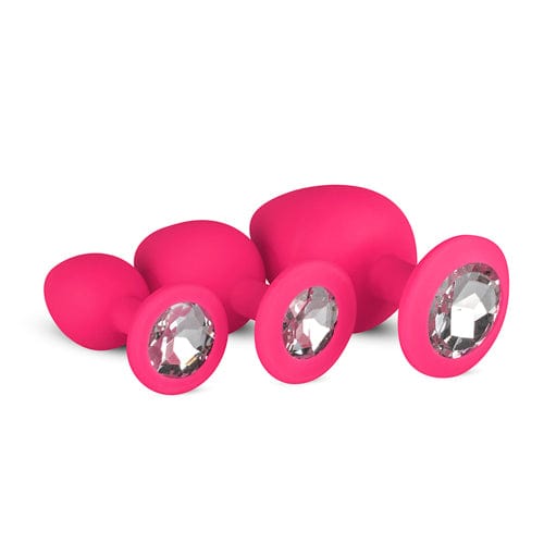 Easytoys Analplugs Default Easytoys Analplug aus Silikon mit Diamant - pink diskret bestellen bei marielove