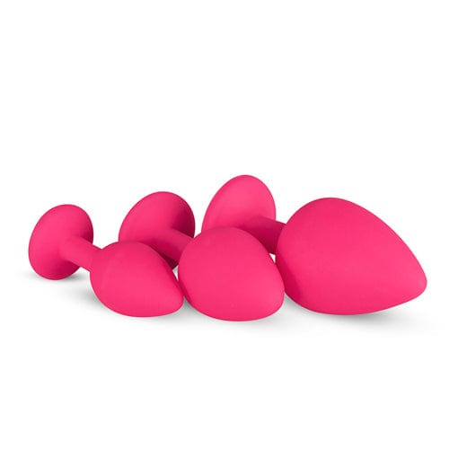 Easytoys Analplugs Default Easytoys Analplug aus Silikon mit Diamant - pink diskret bestellen bei marielove