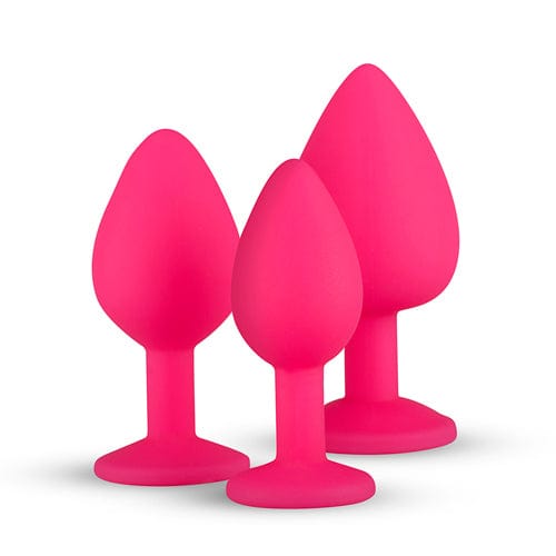 Easytoys Analplugs Default Easytoys Analplug aus Silikon mit Diamant - pink diskret bestellen bei marielove