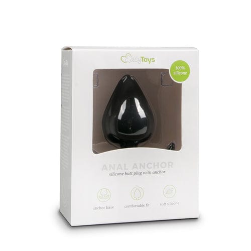 Easytoys Analplugs Default Easytoys Analplug Schwarzer Anker-Buttplug - Schwarz diskret bestellen bei marielove