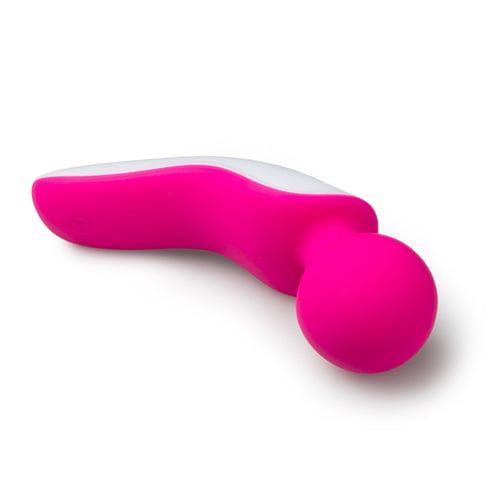 Easytoys Magic Wand Easytoys Magic Wand Vibrator Mini-Wand-Massagegerät - Rosa/Weiß diskret bestellen bei marielove