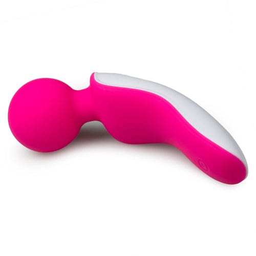 Easytoys Magic Wand Easytoys Magic Wand Vibrator Mini-Wand-Massagegerät - Rosa/Weiß diskret bestellen bei marielove