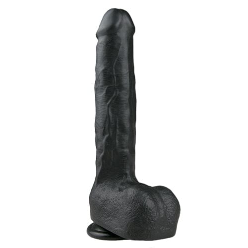 Easytoys XXL Dildos Easytoys Riesendildo Realistischer schwarzer Dildo - 29,5 cm diskret bestellen bei marielove