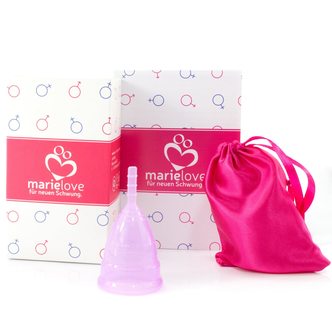 marielove Menstruationstasse marielove Menstruationstasse MARIECUP L - LILA diskret bestellen bei marielove