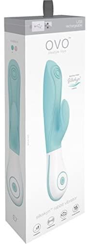 Ovo Rabbit Vibrator Ovo Rabbit Vibrator OVO E7 - Hasenvibrator - Türkis diskret bestellen bei marielove