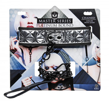 Halsband mit Leine, Verpackung, BDSM