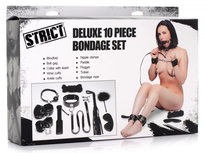 Bondage-Set Verpackung und Inhalt