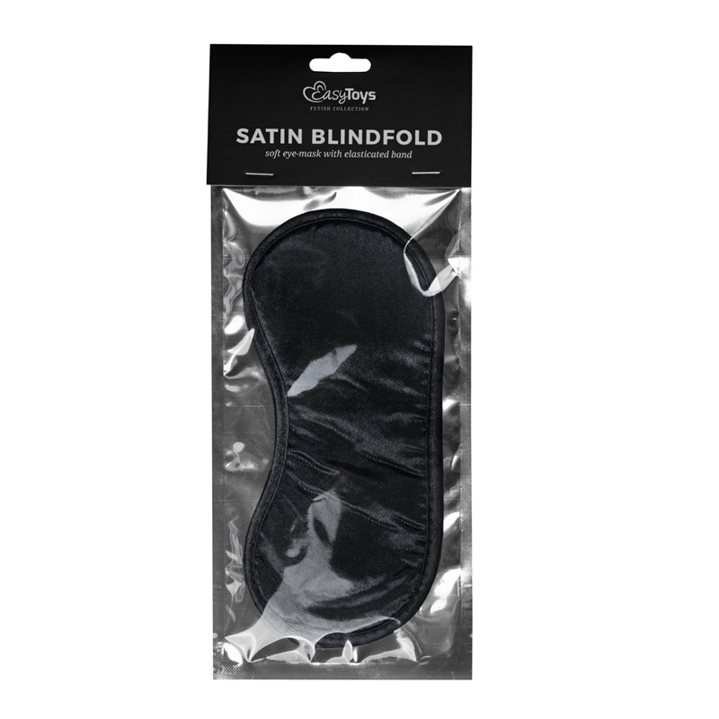 Satin-Augenbinde in Verpackung